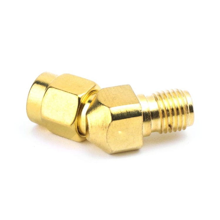 SMA Male to SMA Female 45 Degrees 135 Degrees FPV Conical Adapter Connector SMA Male to SMA Female 45 Degrees 135 Degrees FPV Conical Adapter Connector